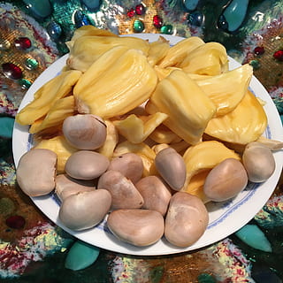 Jackfruit Seeds, Tropical Fruit, food and drink, celebration HD wallpaper