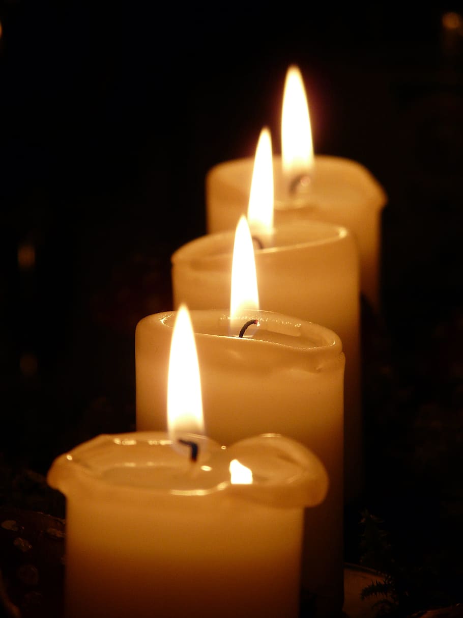 Candles, Candlelight, Wick, Flame, wax, series, burn, fire - Natural Phenomenon HD wallpaper