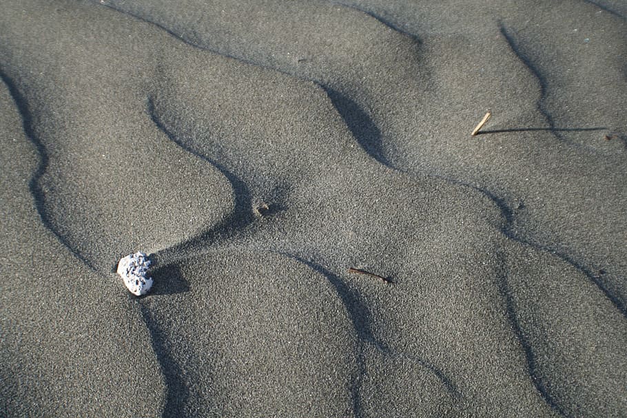 sand, stone, land, patterns, soil, bright, ground, day, particles