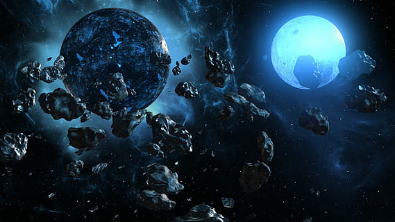 galaxy wallpaper, planet, moon, spherical, space, sphere, star HD wallpaper