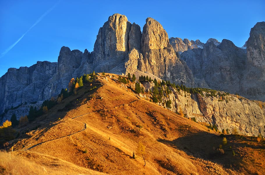 nature, panoramic, mountain, landscape, travel, outdoors, sky HD wallpaper