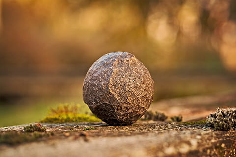 round gray rock photography, harmony, relax, moqui, stone, nature HD wallpaper