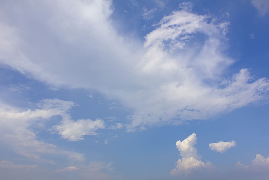 cloud, sky, blue, light, nature, summer, cloud - sky, beauty in nature HD wallpaper