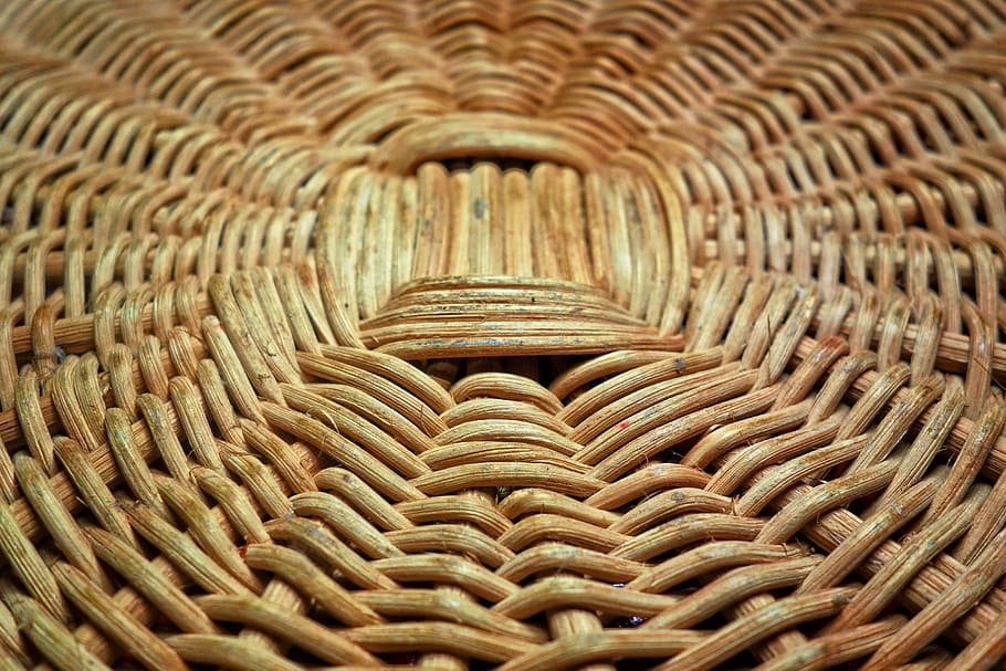 Wicker Basket Weave Texture Stock Photo  Image of durable detail  117086836