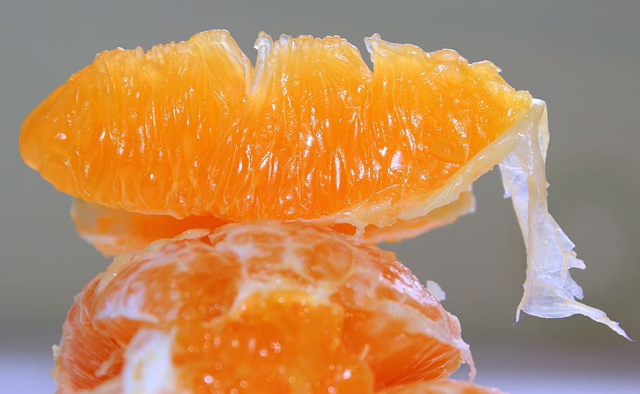 peeled citrus fruit, orange, pulp, healthy, delicious, vitamins HD wallpaper
