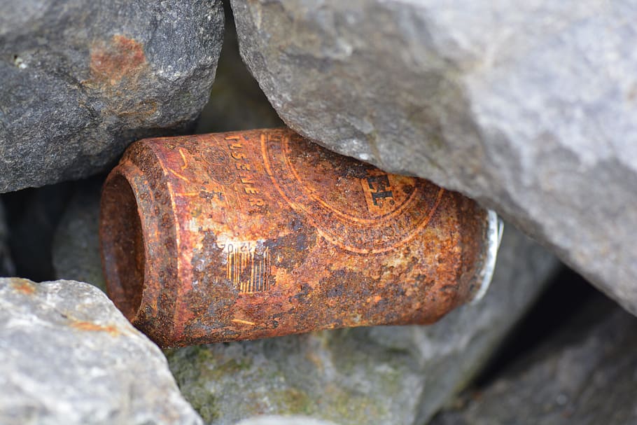 tin, waste, rust, nature, pollution, no people, close-up, textured HD wallpaper