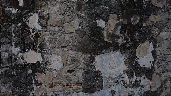 rough, old, wall, texture, stone, mold, contrast, rock, old building HD wallpaper