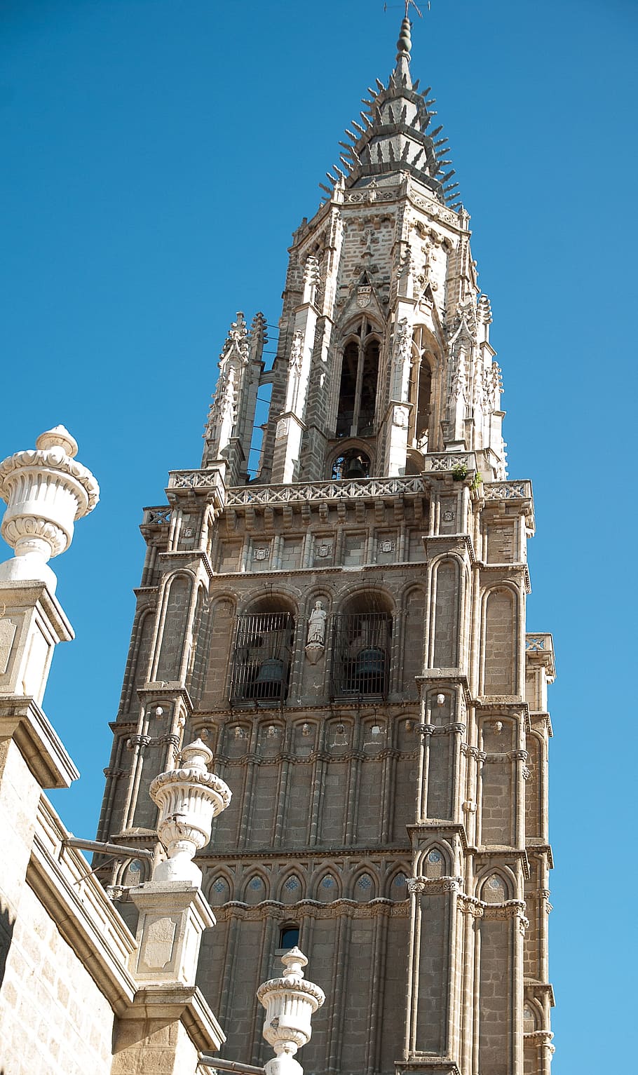Spain, Segovia, Gothic, Bell Tower, cathedral, religion, architecture HD wallpaper