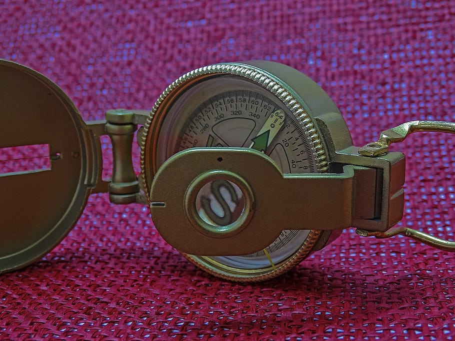 Compass, Cardinal Points, Metal, no people, indoors, close-up HD wallpaper