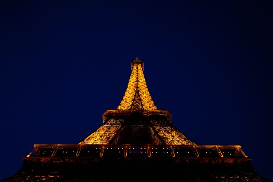 places, landmark, architecture, structure, paris, europe, eiffel HD wallpaper