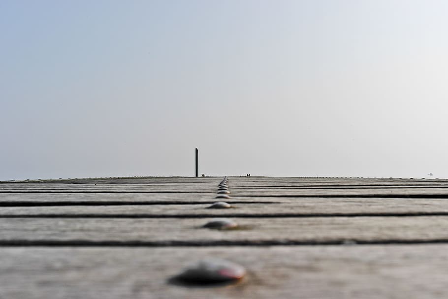 selective focus photo of gray wooden frame, Geneva lake, sea HD wallpaper