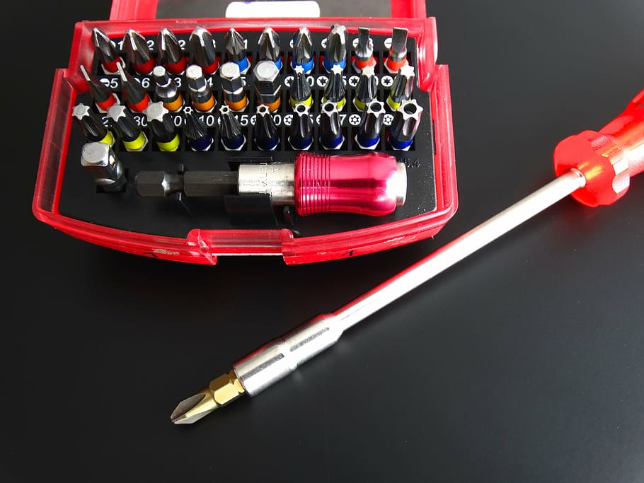 tool, screwdriver, bit-inserts, hand tool, craftsmen, fix, mount HD wallpaper