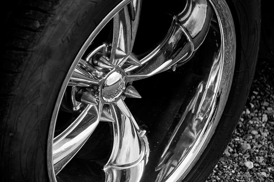 Auto, Rims, Chrome, Rubber, Wheel, vehicle, automobile, tire HD wallpaper