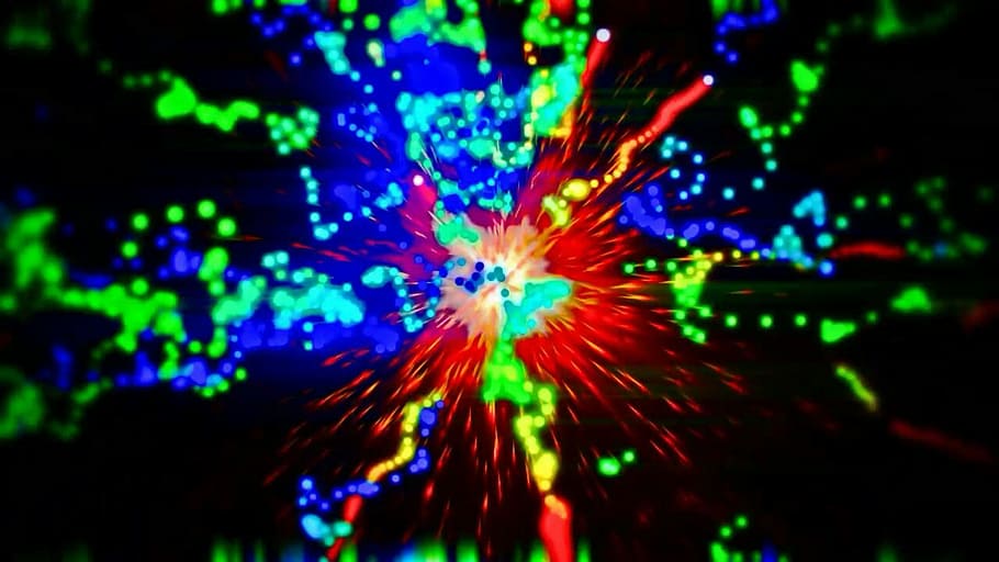 paint, explosion, colorful, texture, burst, design, splash HD wallpaper