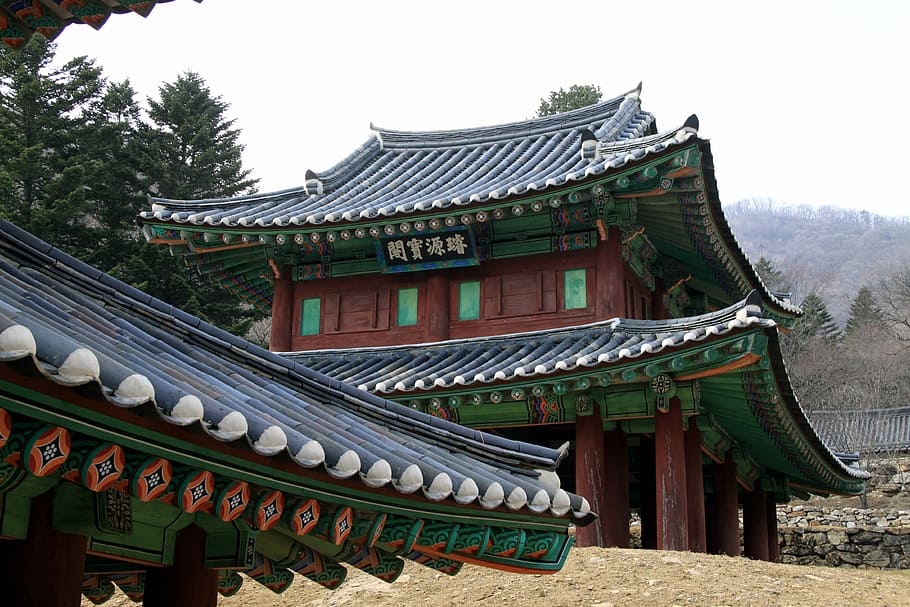 Annals Of The Joseon Dynasty, Odaesan, accident, architecture, HD wallpaper