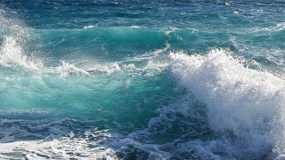 close up photography of ocean waves, transparent, smashing HD wallpaper