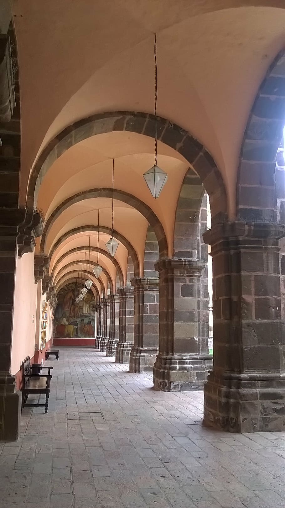 architecture, arches, ex-convent, built structure, arcade, building HD wallpaper