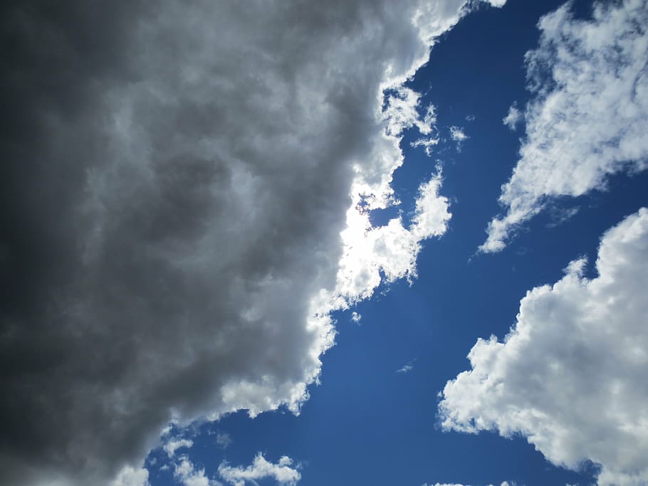 sky, cloud, clouds sky, sky clouds, sun, clouded, blue, blue sky clouds HD wallpaper