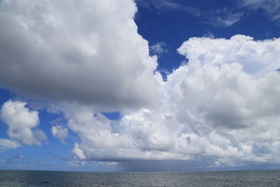 Travel, Cloud, Sea, the sea, cloud - sky, horizon over water HD wallpaper
