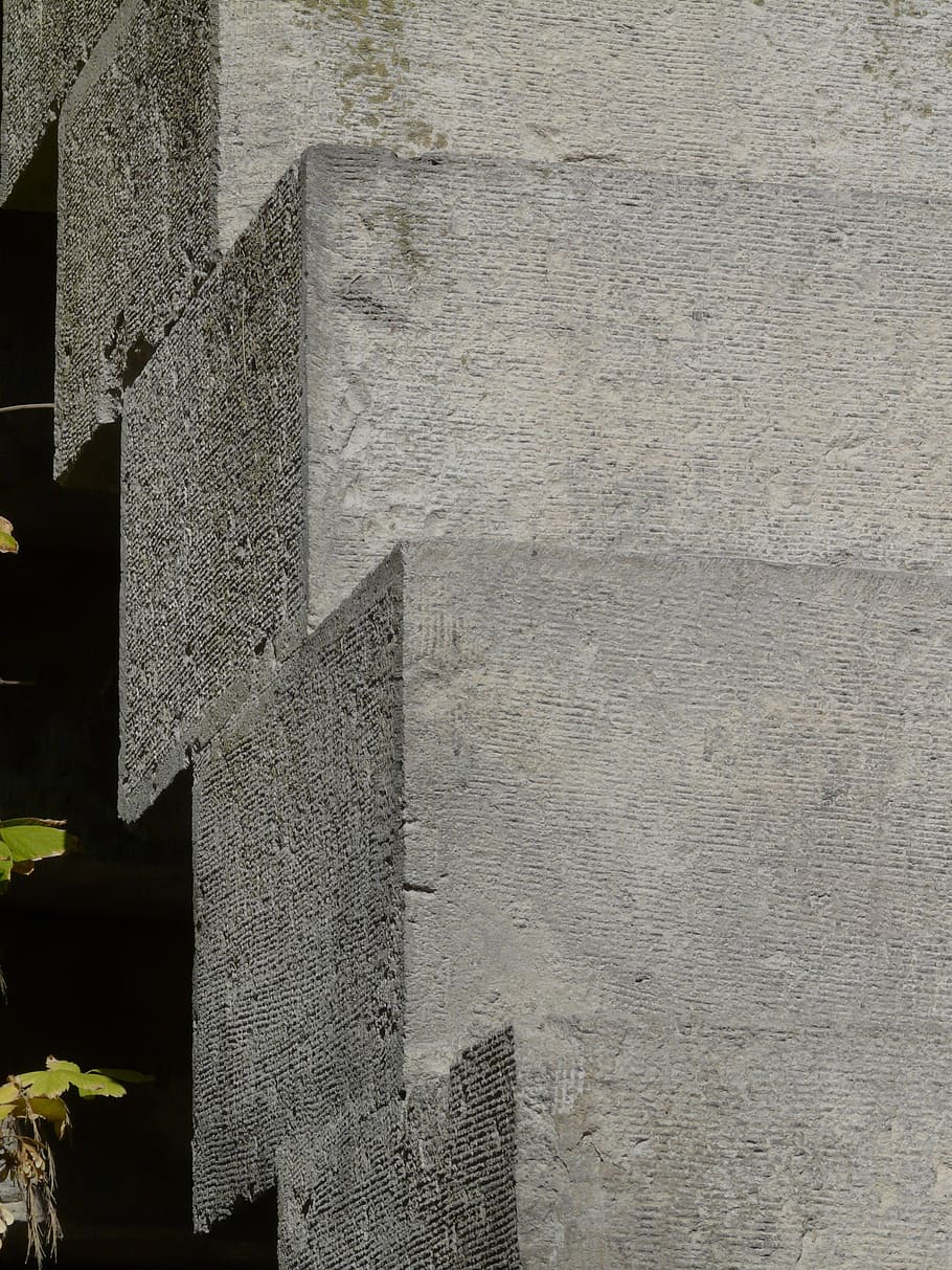 stairs, gradually, rise, square, angular, stones, architecture HD wallpaper