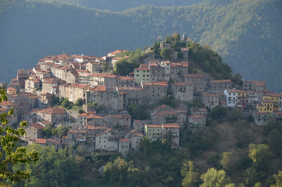 1170x2532px | free download | HD wallpaper: tuscany, village, italy ...