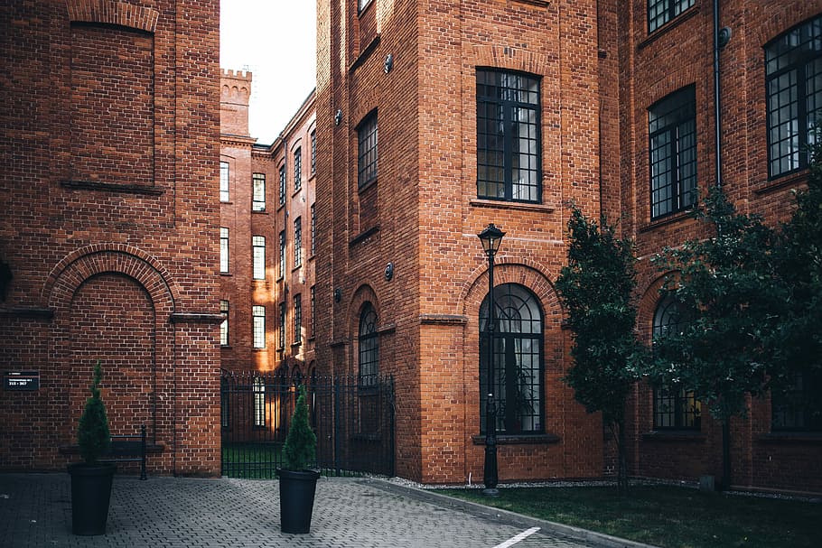 Loft Aparts - Architecture of the city of Lodz, Poland, bricks, HD wallpaper