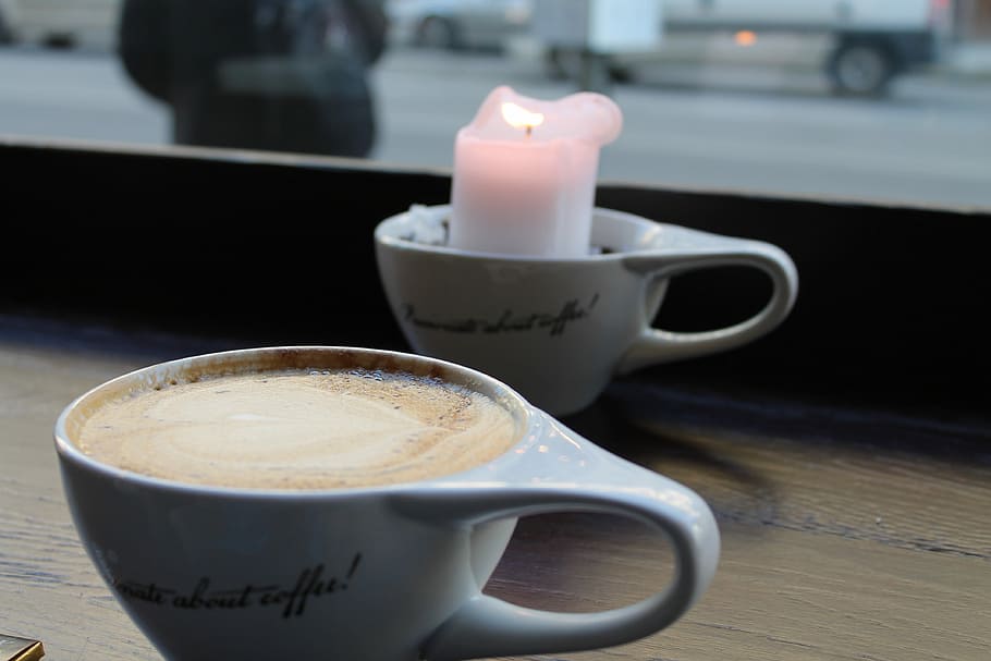 Coffee, Light, Heat, coffee cup, coffee - drink, food and drink HD wallpaper