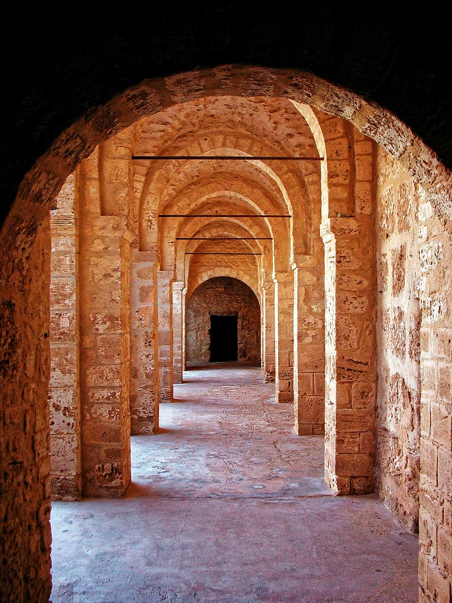 tunisia, sousse, architecture, travel, antiquity, building, HD wallpaper