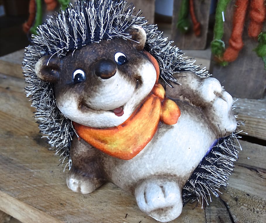 hedgehog, stroll, rest, laugh, joy, happy, funny, friendly HD wallpaper