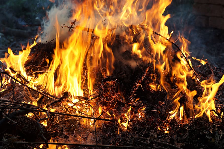fire, bonfire, flames, element, burning, witch, baking, fire - natural phenomenon HD wallpaper
