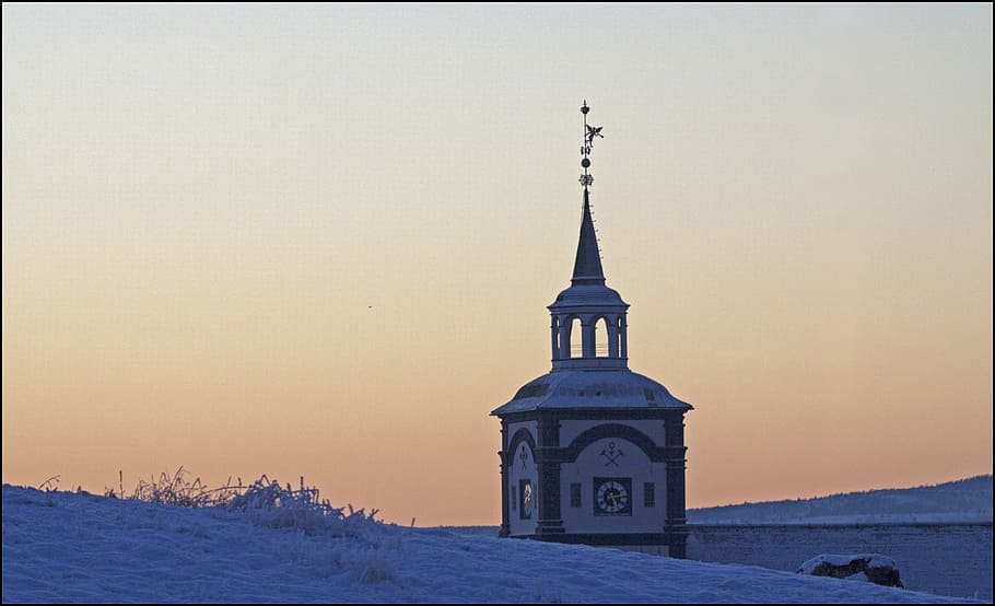 norway, røros, winter, coldness, january, the nature of the HD wallpaper