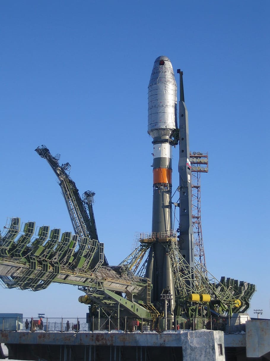 HD wallpaper: about to launch silver rocket, Soyuz Rocket, Start, take off - Wallpaper Flare