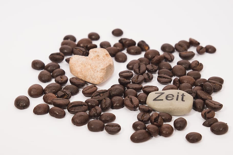 coffee, bean, caffeine, espresso, drink, time, break, studio shot HD wallpaper