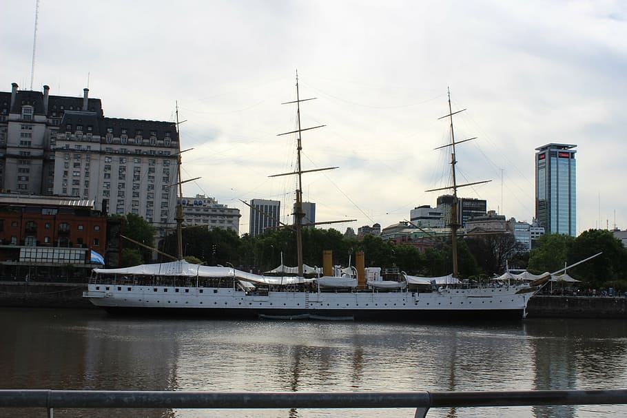 ship, barco, argentina, paseo, architecture, attraction, city, HD wallpaper