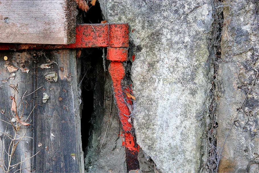 hinge, iron, stainless, metal, old, close, weathered, rusty HD wallpaper