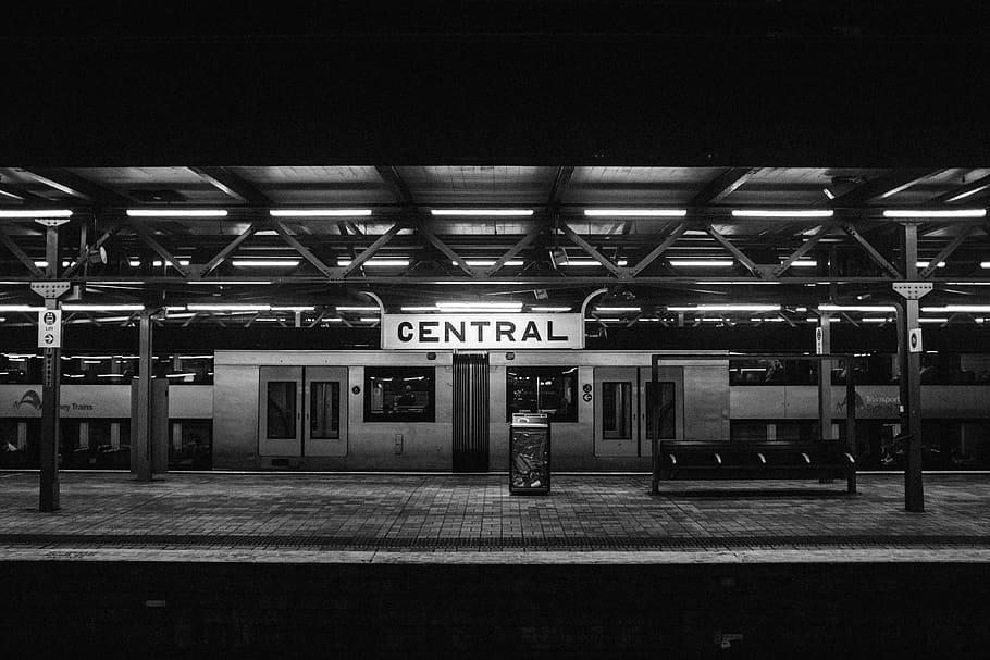 architectural photography of Central station, Central train station HD wallpaper