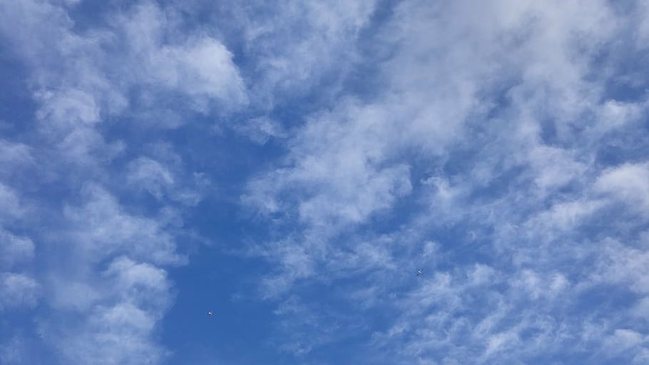 sky, blue, cloud, white, cloud - sky, cloudscape, beauty in nature HD wallpaper