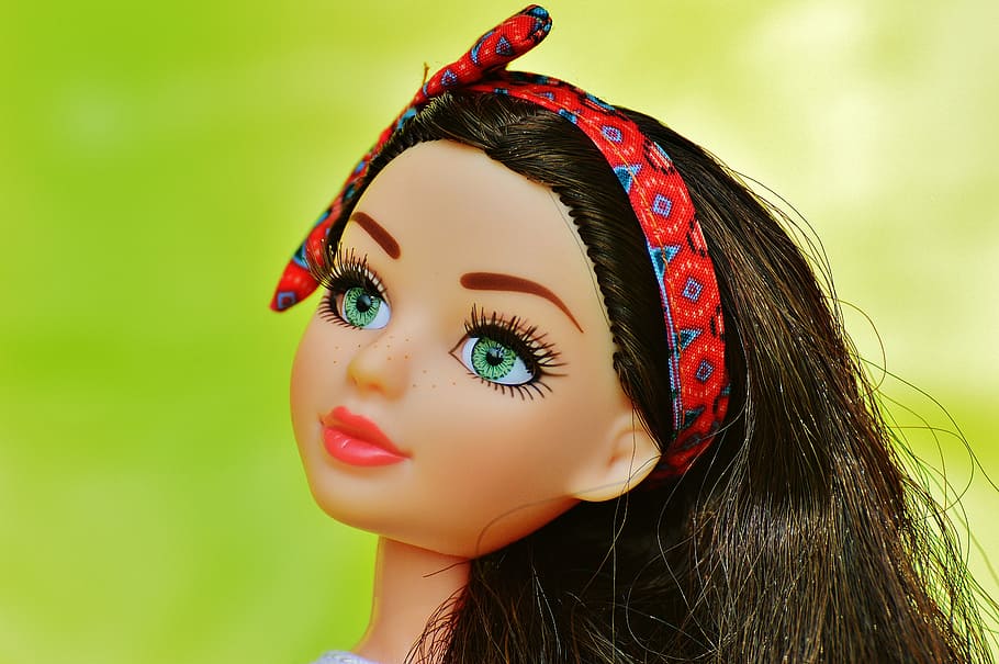 doll, pretty, dreamy, face, eyes, beauty, sporty, hair, girl HD wallpaper