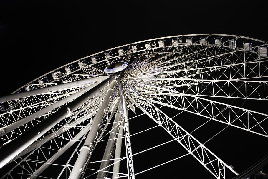 New, Festival, Great, Wheel, Enjoy, ferris wheel, attraction