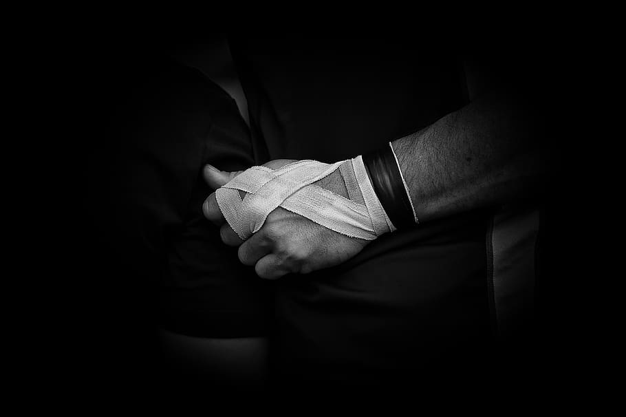 rugby union, rugby sport, sport rugby, bandage, hand, hands, HD wallpaper