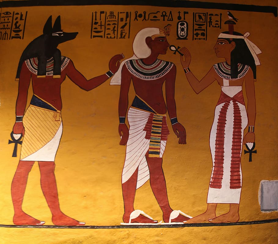 egypt, pharaonic, luxor, tomb, tutankhamun, sport, group of people, HD wallpaper