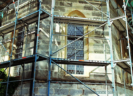 Construction, Working Scaffold, scaffolding, scaffolding parts HD wallpaper