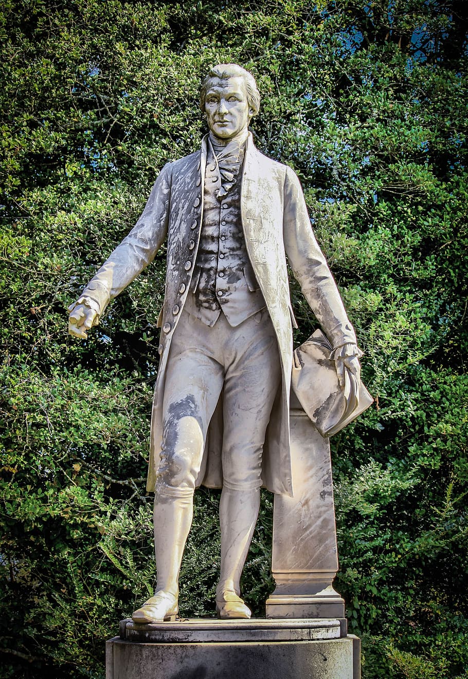 James Monroe, American President, sculpture, statue, government, HD wallpaper