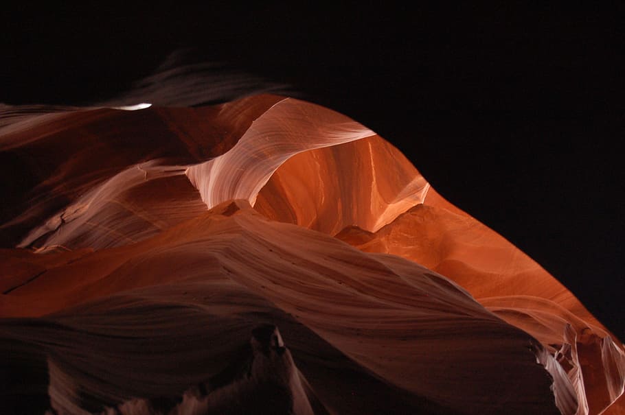 Antelope Canyon, Arizona, Antelope Canyon cave, rock, cliff, orange HD wallpaper