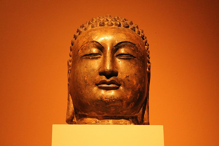 Buddha, Meditation, Zen, statue, sculpture, religion, male likeness HD wallpaper
