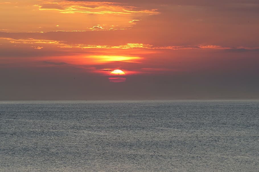sunset, sol, rio, arraial do cabo, mar, tourist, sky, summer HD wallpaper