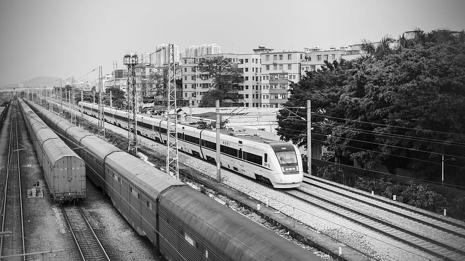 high speed rail, harmony, railway, rail transportation, train HD wallpaper