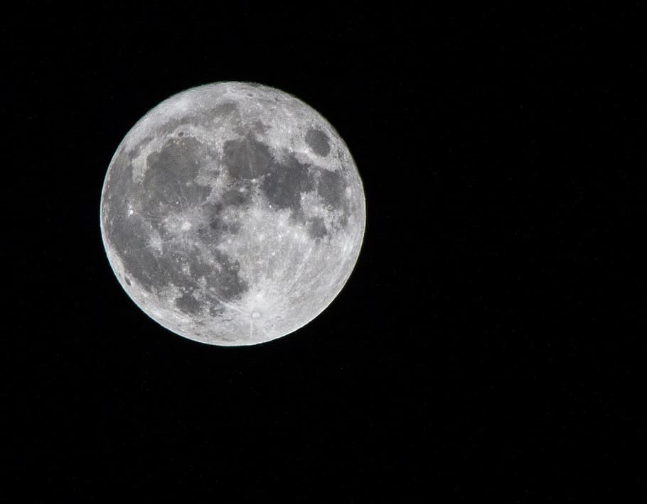 full moon, super moon, hell, light, galaxy, space, all, night sky HD wallpaper