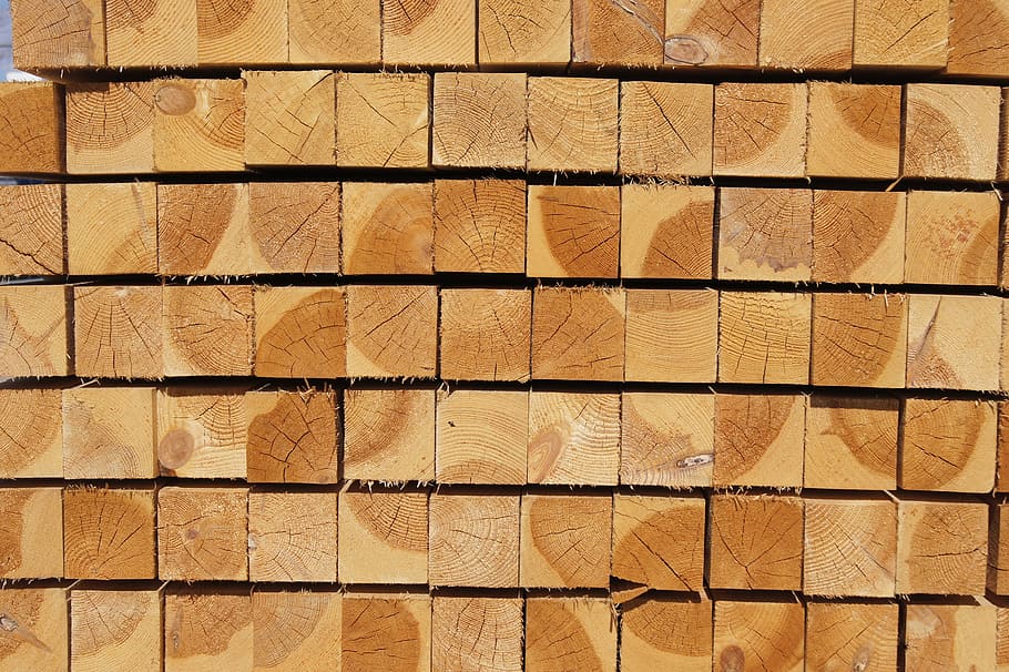 brown wooden plank lot, Post, Burn, Square, Sawmill, wood - Material HD wallpaper