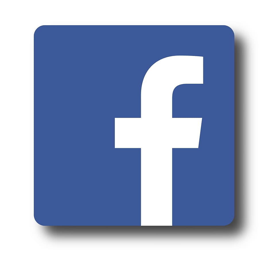 Facebook logo, social media, communication, network, internet